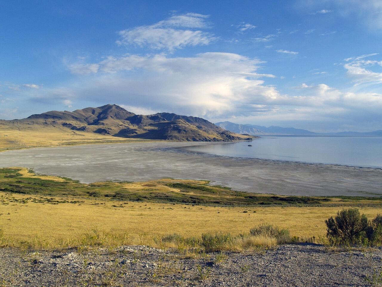 Landschaft zum den Großen Salzsee