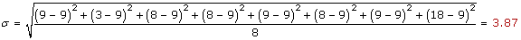 Explicaciones y ejemplos de desviación estándar - 10