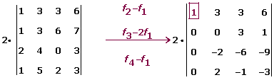 Explicaciones y ejemplos de determinantes - 20