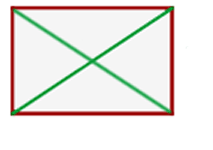 Explicaciones y ejemplos de diagonal de un rectángulo - 1