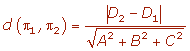 Explicaciones y ejemplos de distancia de un punto a un plano - 11