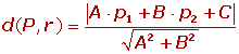 Explicaciones y ejemplos de distancia de un punto a una recta - 3