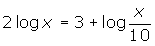 Explicaciones y ejemplos de ecuaciones logarítmicas - 16