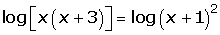Explicaciones y ejemplos de ecuaciones logarítmicas - 20