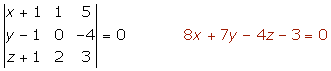 Explicaciones y ejemplos de ecuación del plano - 34