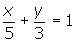 Explicaciones y ejemplos de ecuación segmentaria de la recta - 3