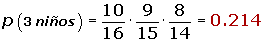 Explicaciones y ejemplos de experimentos compuestos - 2