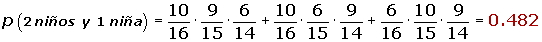 Explicaciones y ejemplos de experimentos compuestos - 3