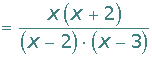 Explicaciones y ejemplos de fracciones algebraicas - 30