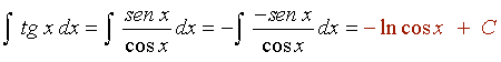 Explicaciones y ejemplos de integral de  logaritmo neperiano - 6