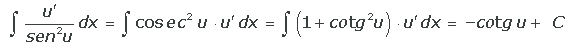 Explicaciones y ejemplos de integral de la cotangente - 2