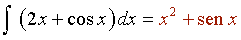 Explicaciones y ejemplos de integral del coseno - 4