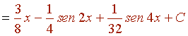 Explicaciones y ejemplos de integral del sen 2x - 13