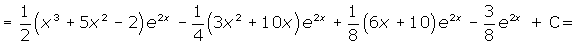 Explicaciones y ejemplos de integrales por partes - 12
