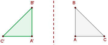 Explicaciones y ejemplos de isometría o movimiento - 2