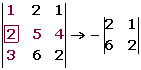 Explicaciones y ejemplos de matriz adjunta - 1