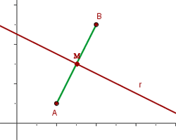 Explicaciones y ejemplos de mediatriz - 11