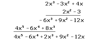 Explicaciones y ejemplos de multiplicación de polinomios