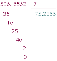 Explicaciones y ejemplos de números decimales - 17