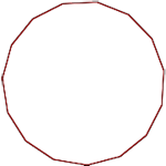 Explicaciones y ejemplos de pentadecágono - 1