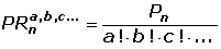 Explicaciones y ejemplos de permutaciones con repetición - 1