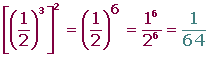 Explicaciones y ejemplos de potencias de fracciones - 14