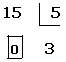 Explicaciones y ejemplos de propiedades de la división - 1