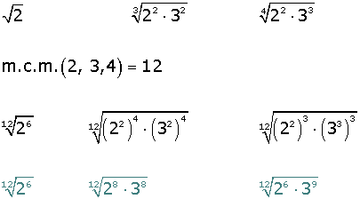 Explicaciones y ejemplos de radicales - 13