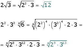 Explicaciones y ejemplos de radicales - 15