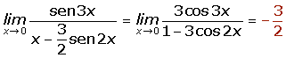 Explicaciones y ejemplos de regla de l'hôpital - 45