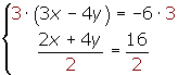 Explicaciones y ejemplos de sistemas de ecuaciones equivalentes - 4