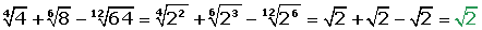 Explicaciones y ejemplos de suma y resta de radicales - 5