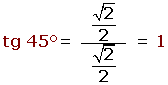 Explicaciones y ejemplos de tangente de 45º - 4