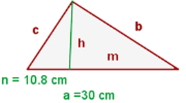 Explicaciones y ejemplos de teorema del cateto - 8