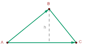 Explicaciones y ejemplos de Área del triángulo - 26