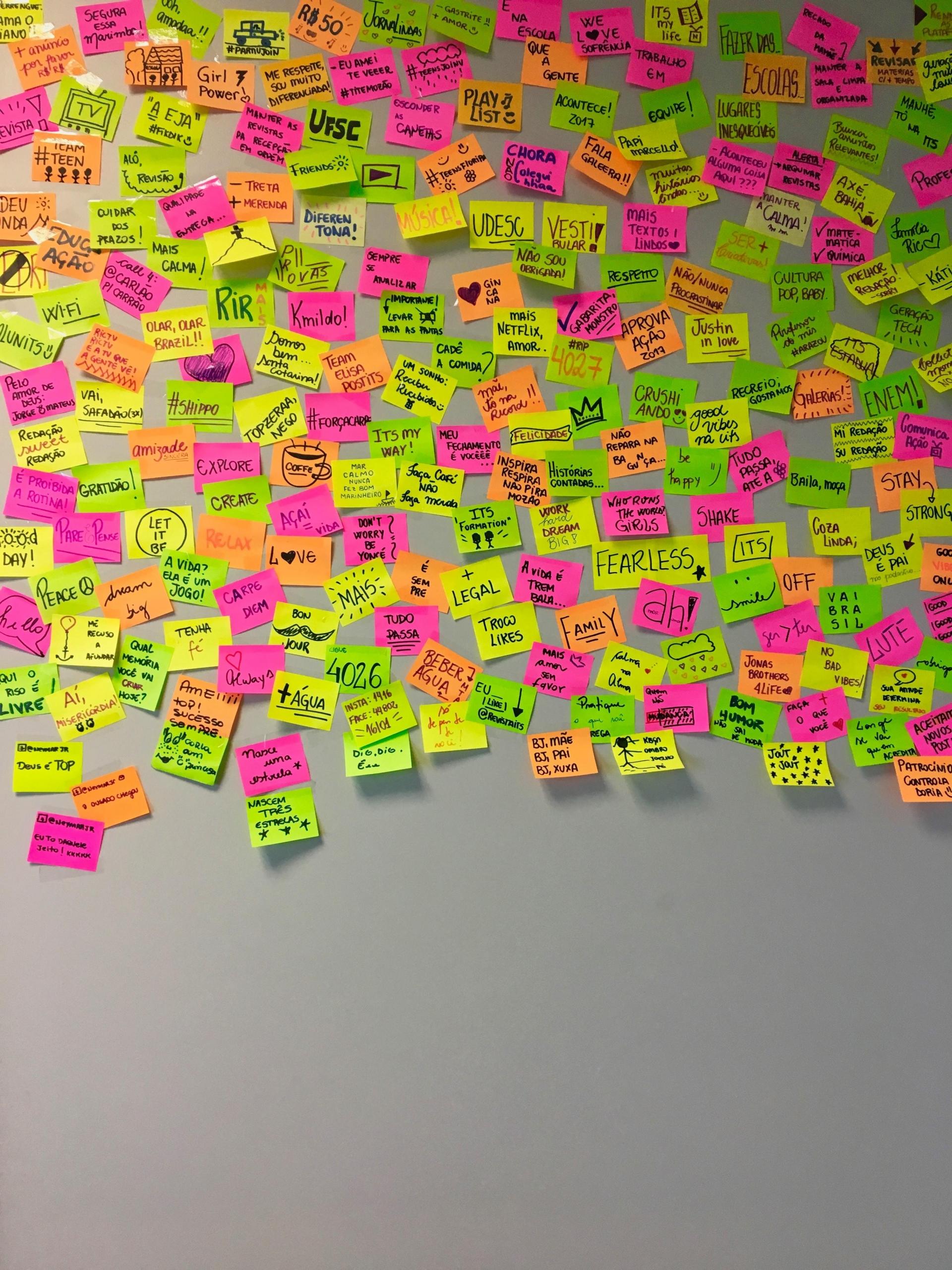 Post-it notes