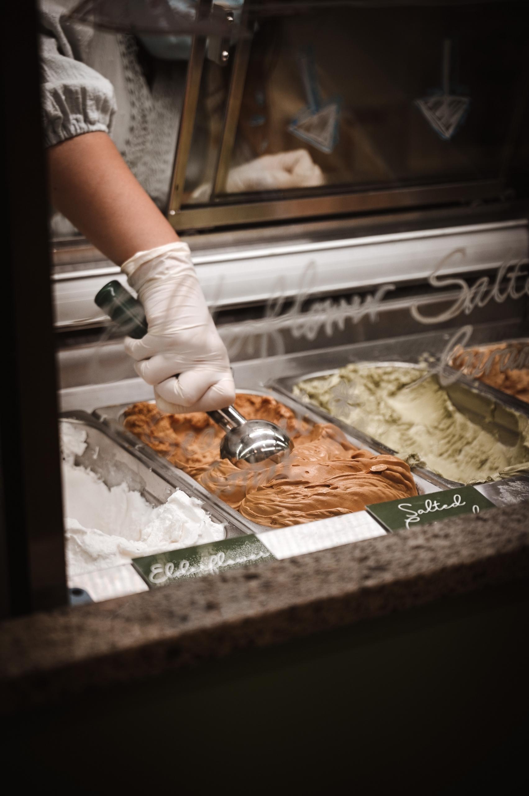 Italiensk gelato