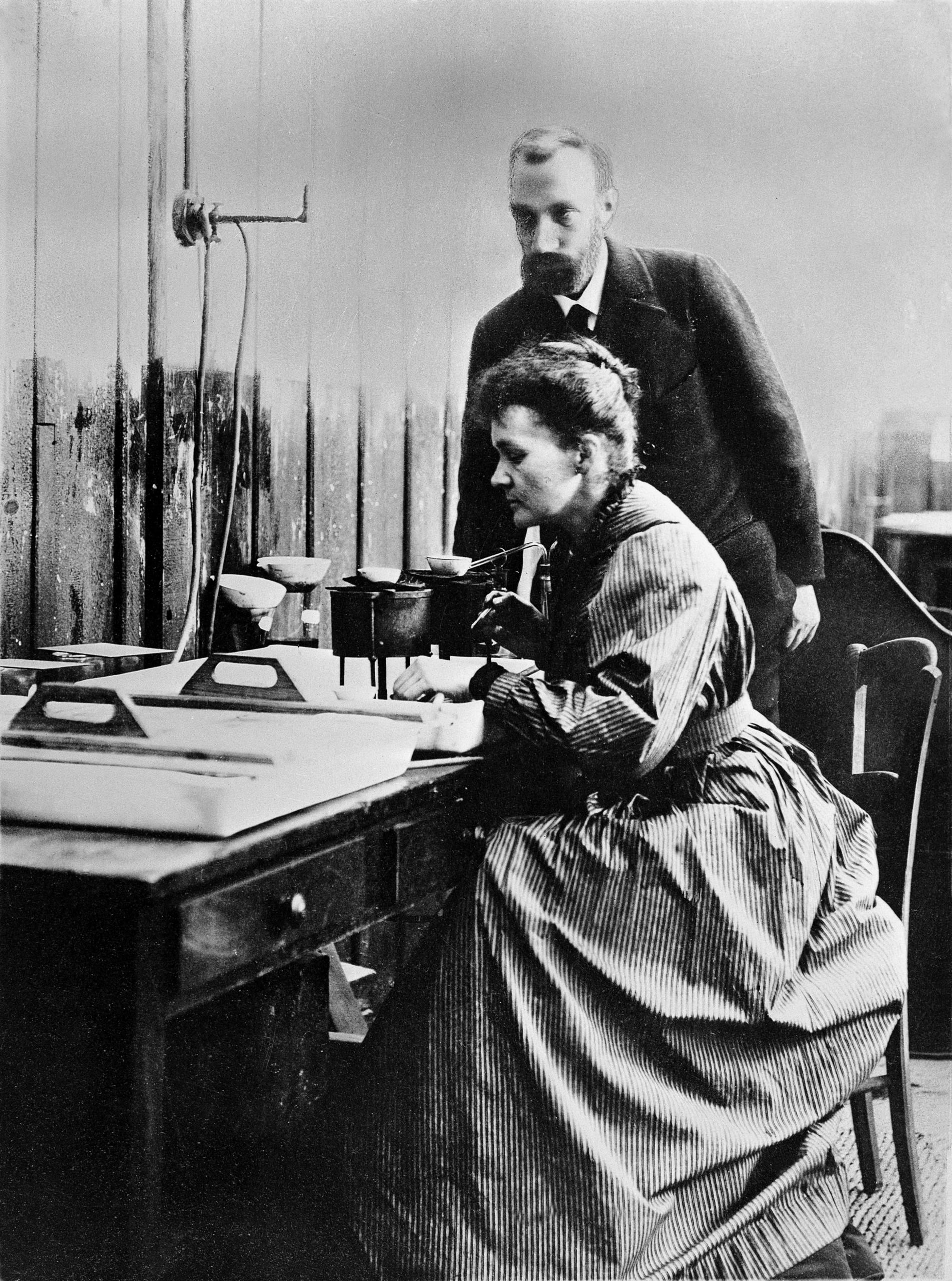 Pierre og Marie Curie