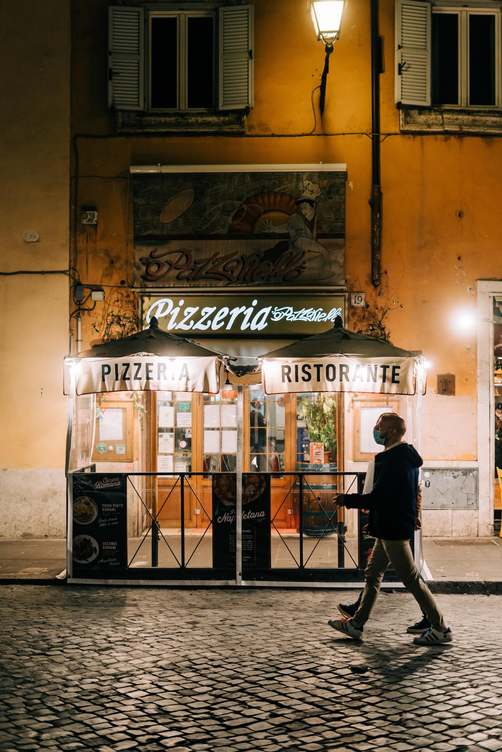 Et pizzaria i italien