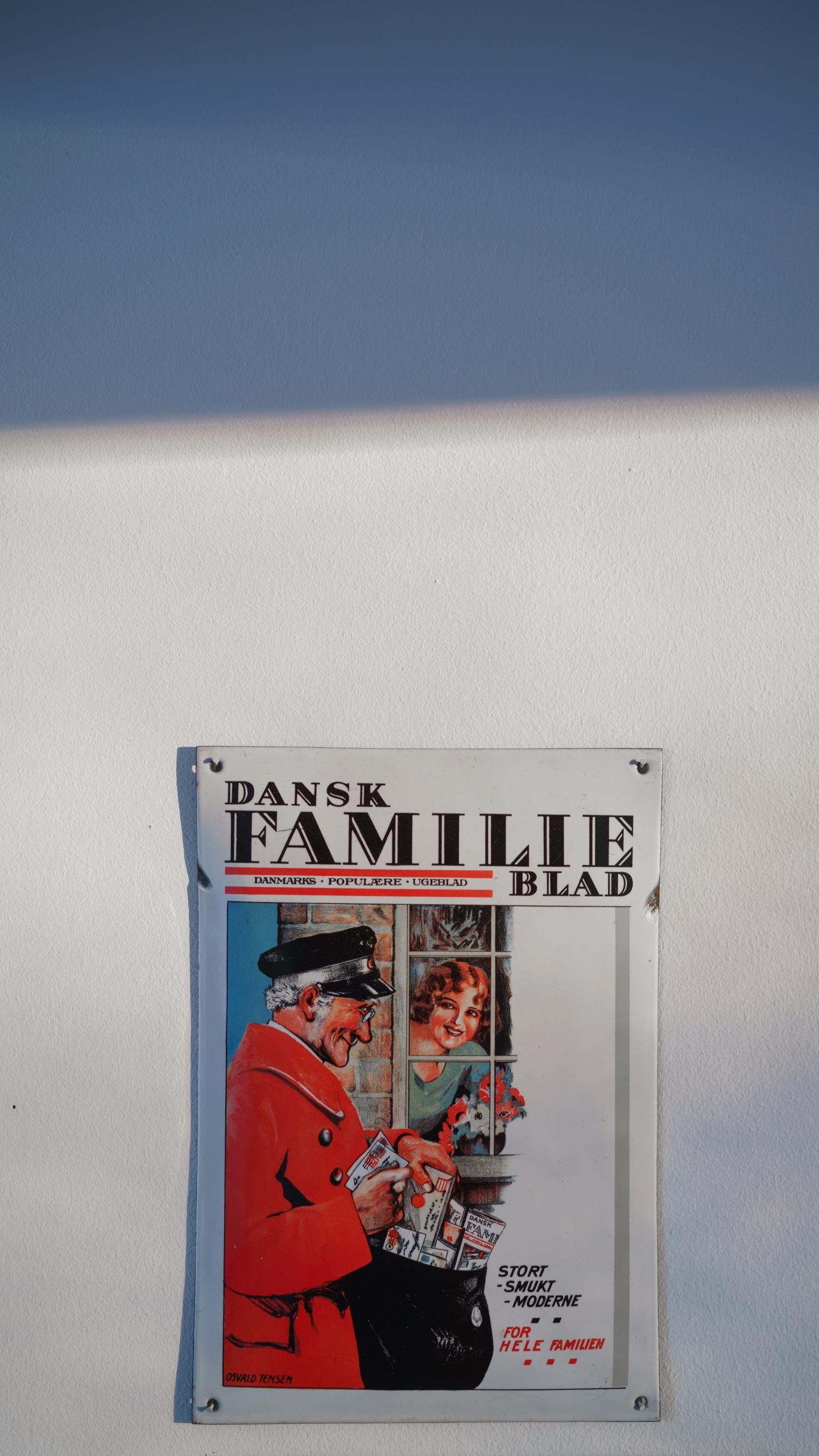 at gammelt magasin på dansk