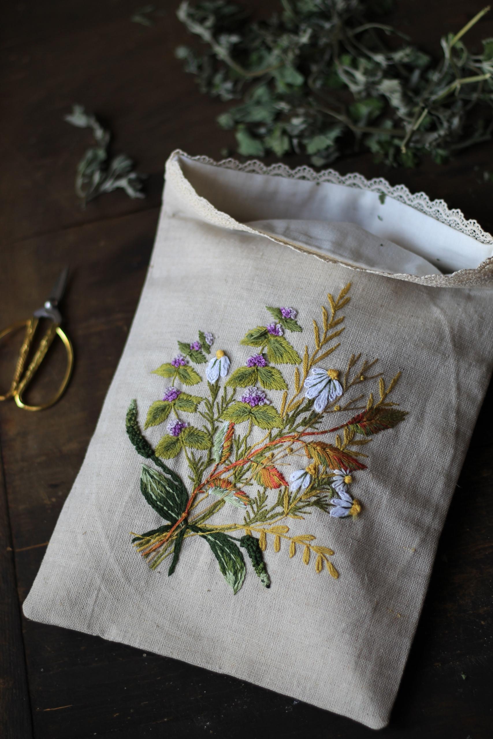 En af de flotteste broderi stingtyper på en pose