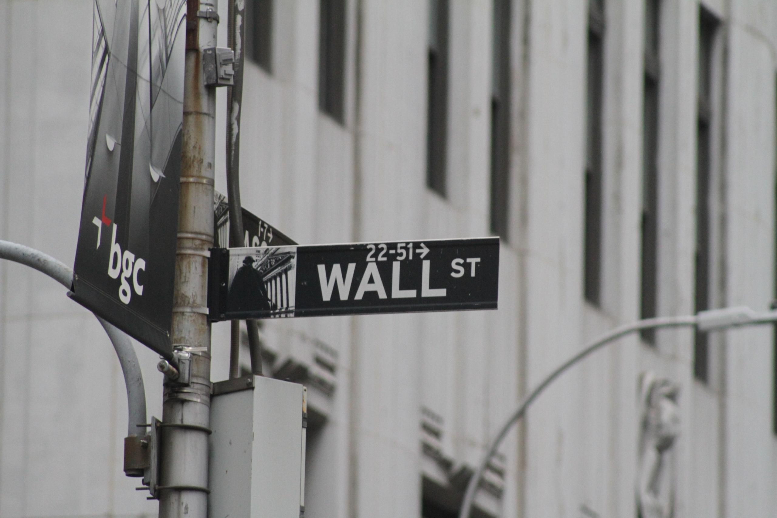 Wall st skilt