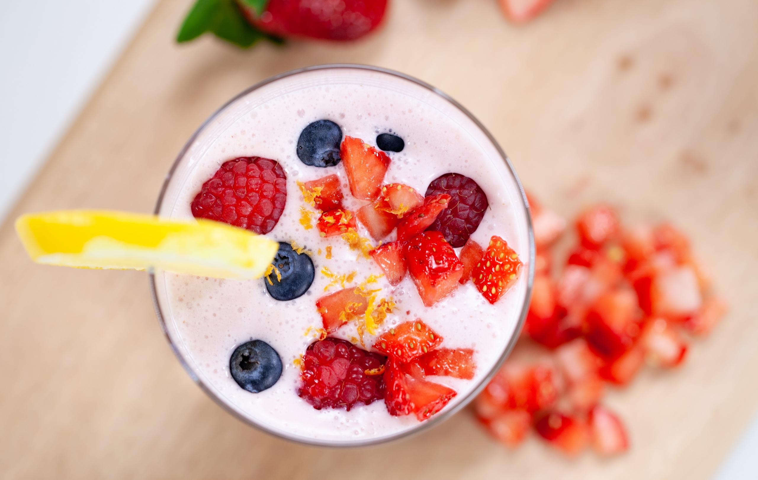 Tag på i vægt hurtigt ved at spise yoghurt eller smoothie bowls som denne