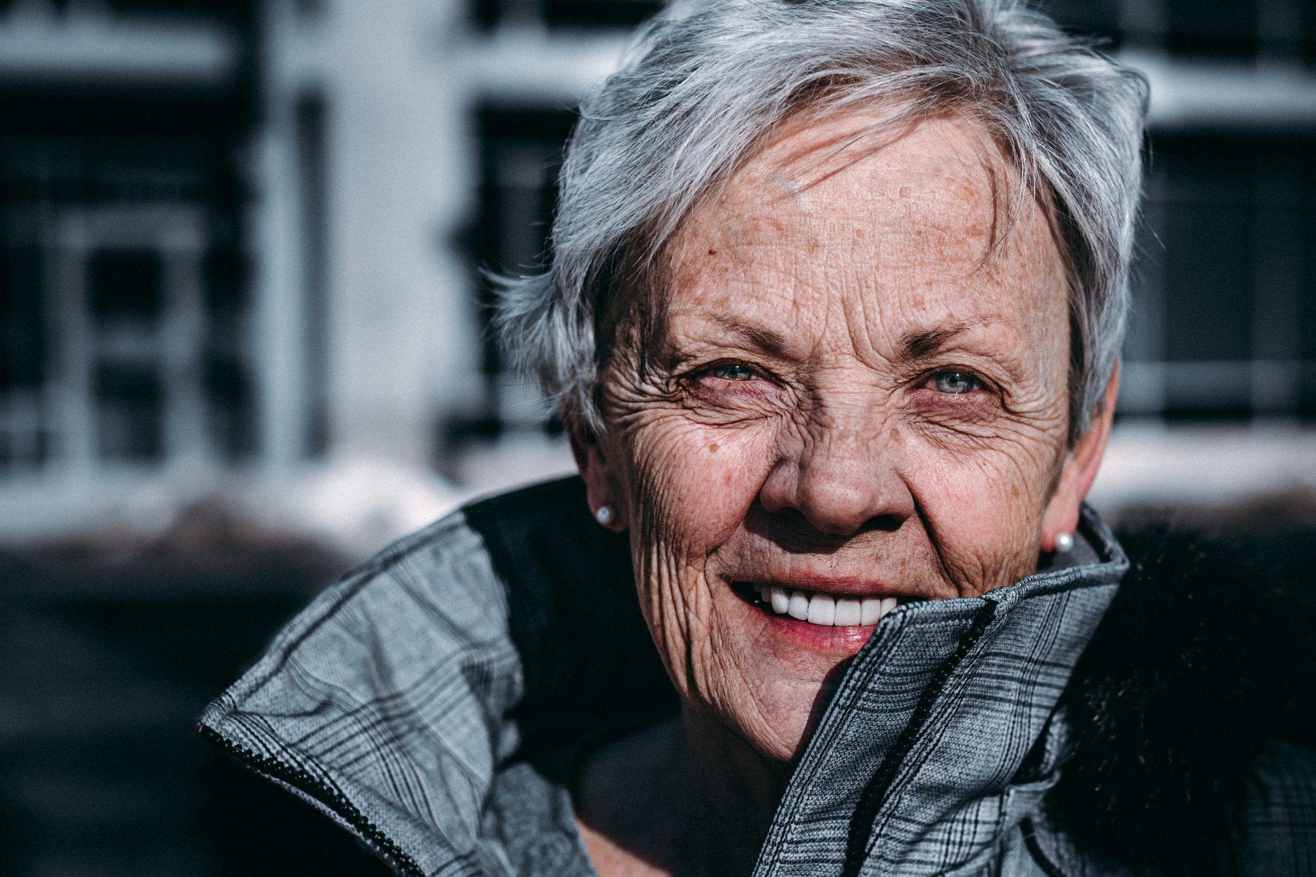 En kvinde på pension