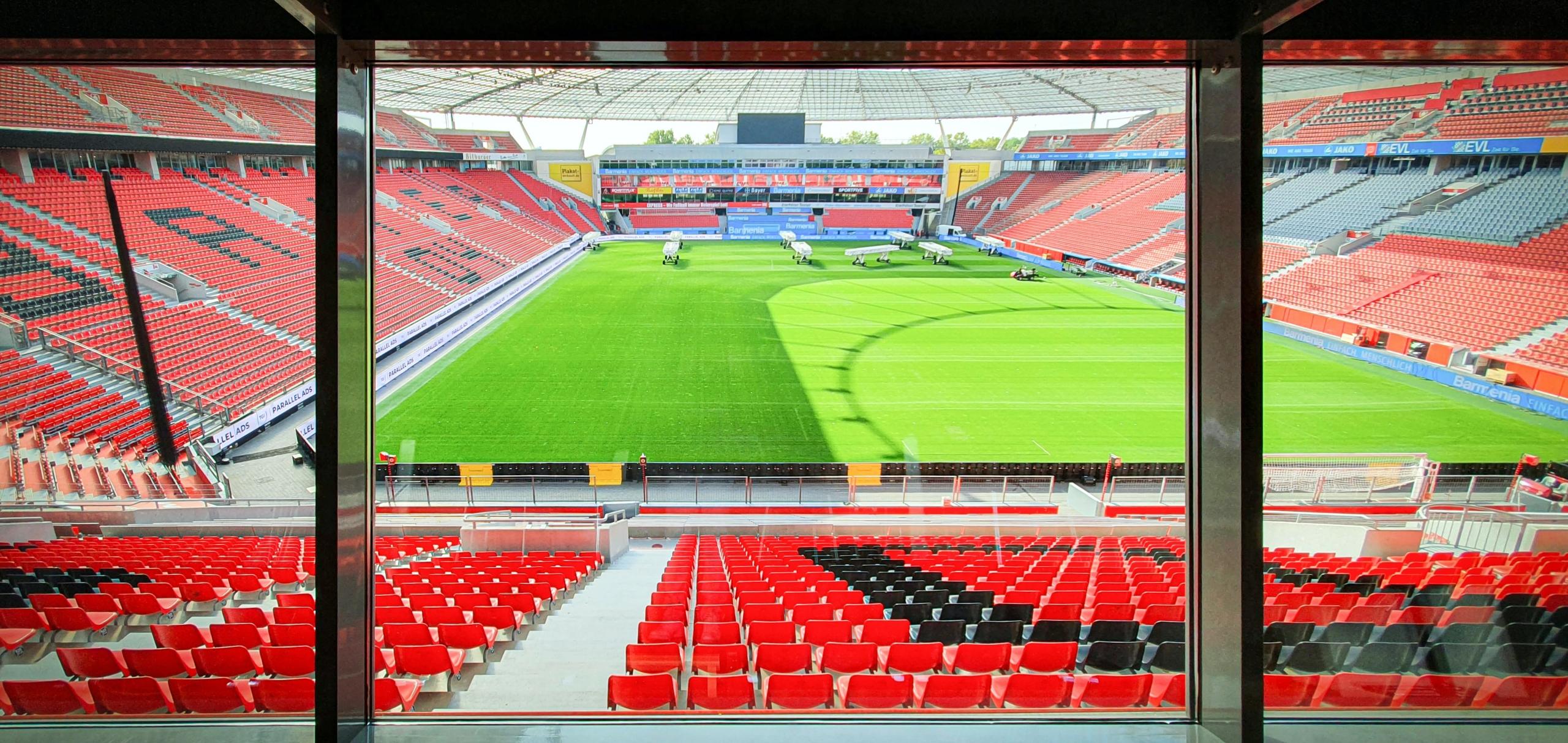Et stadion fra den tyske bundesliga
