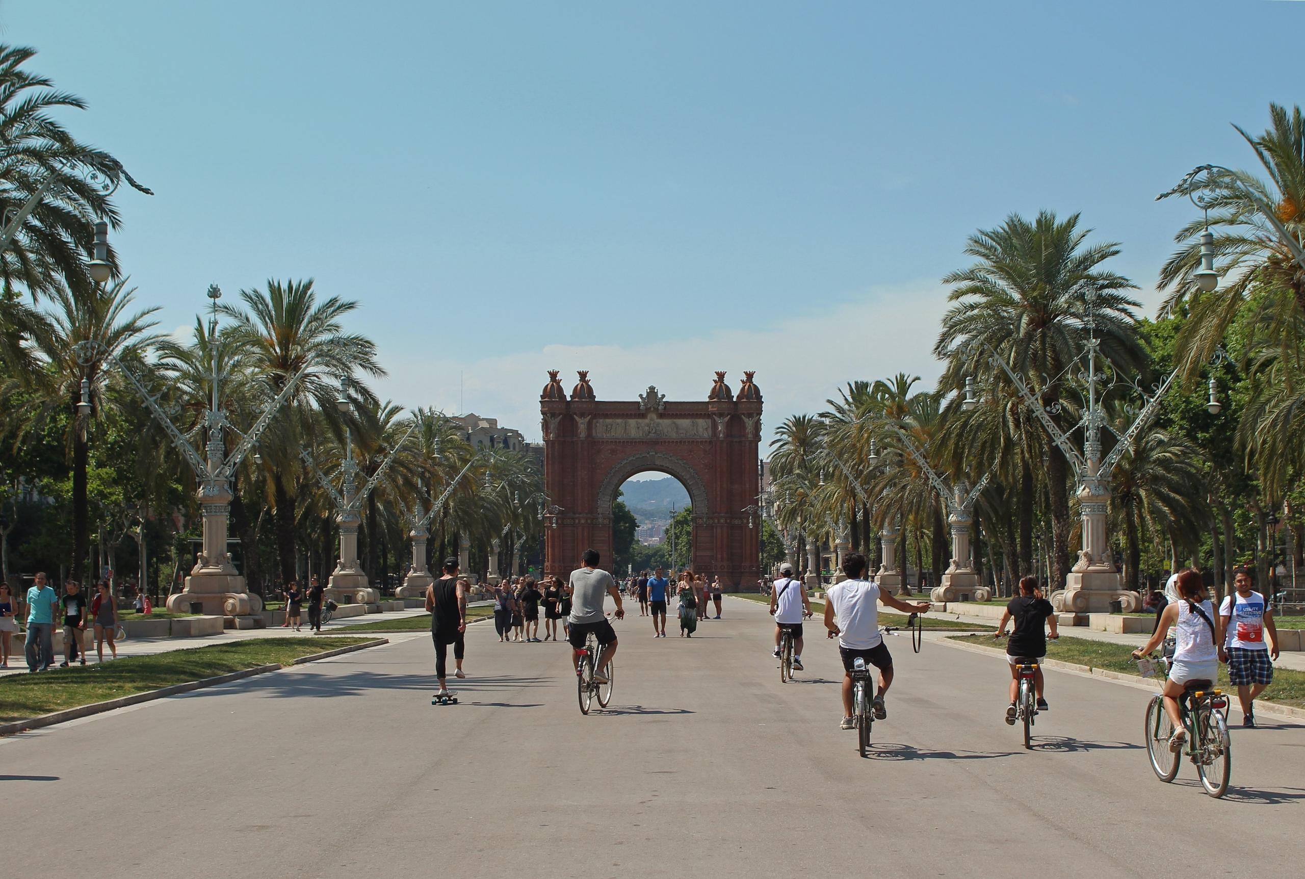 En del af Cataloniens historie i Barcelona