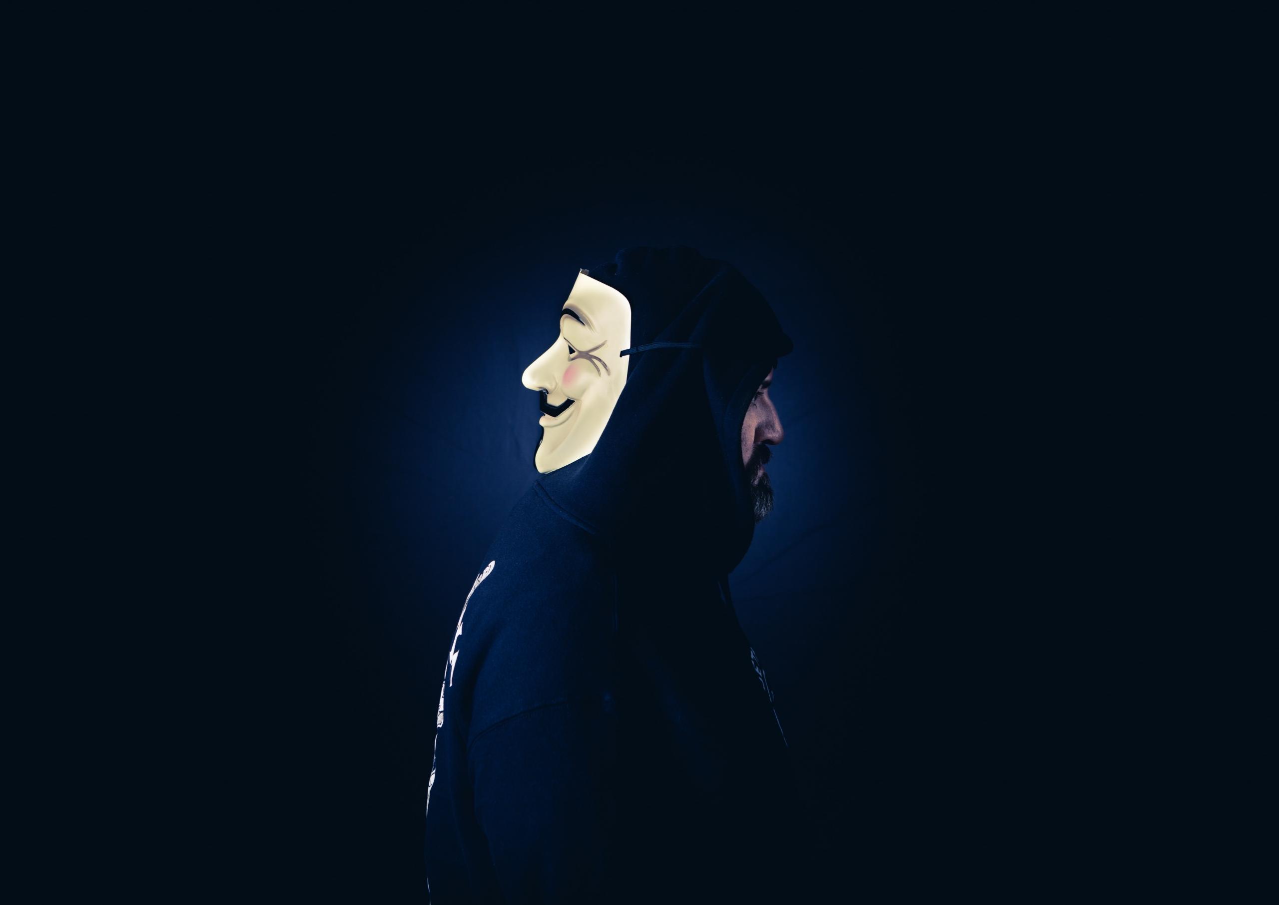 En anonym hacker