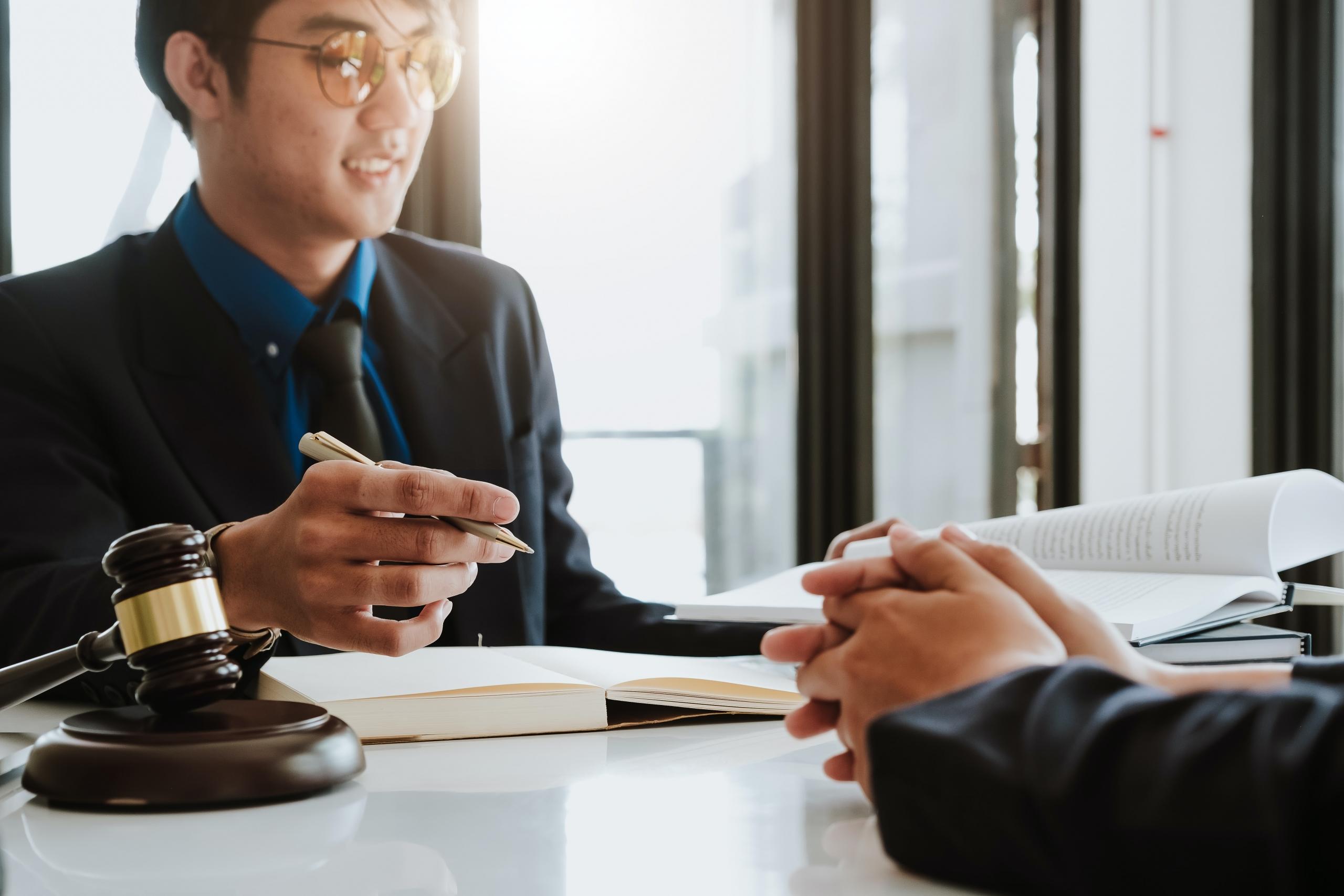 En jurist på arbejde