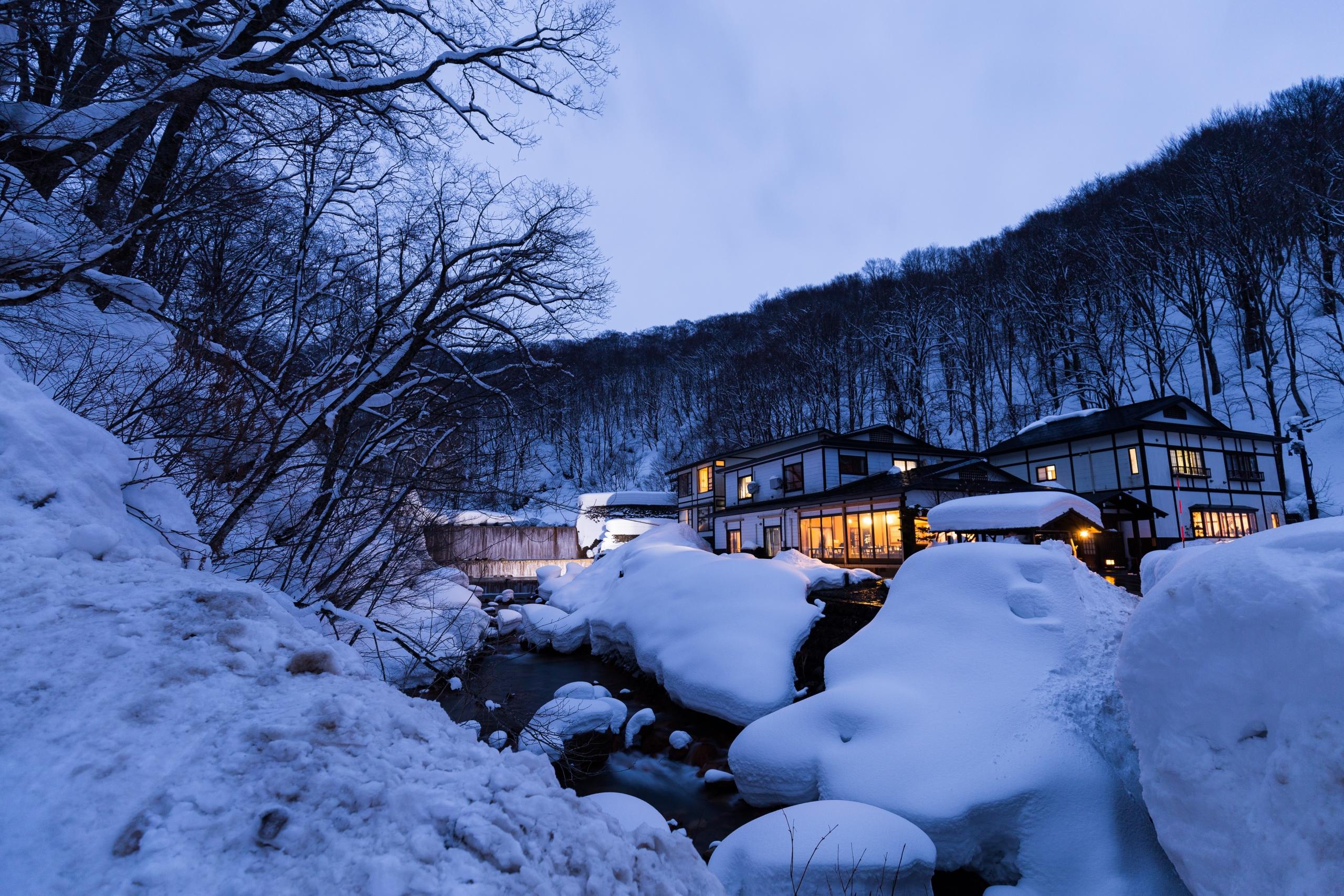 Sne i Japan