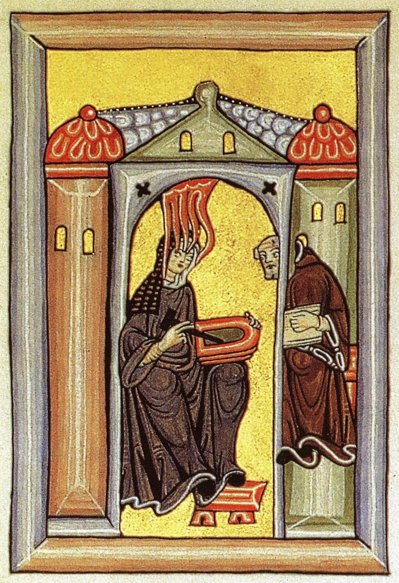 Billede af Hildehard von Bingen